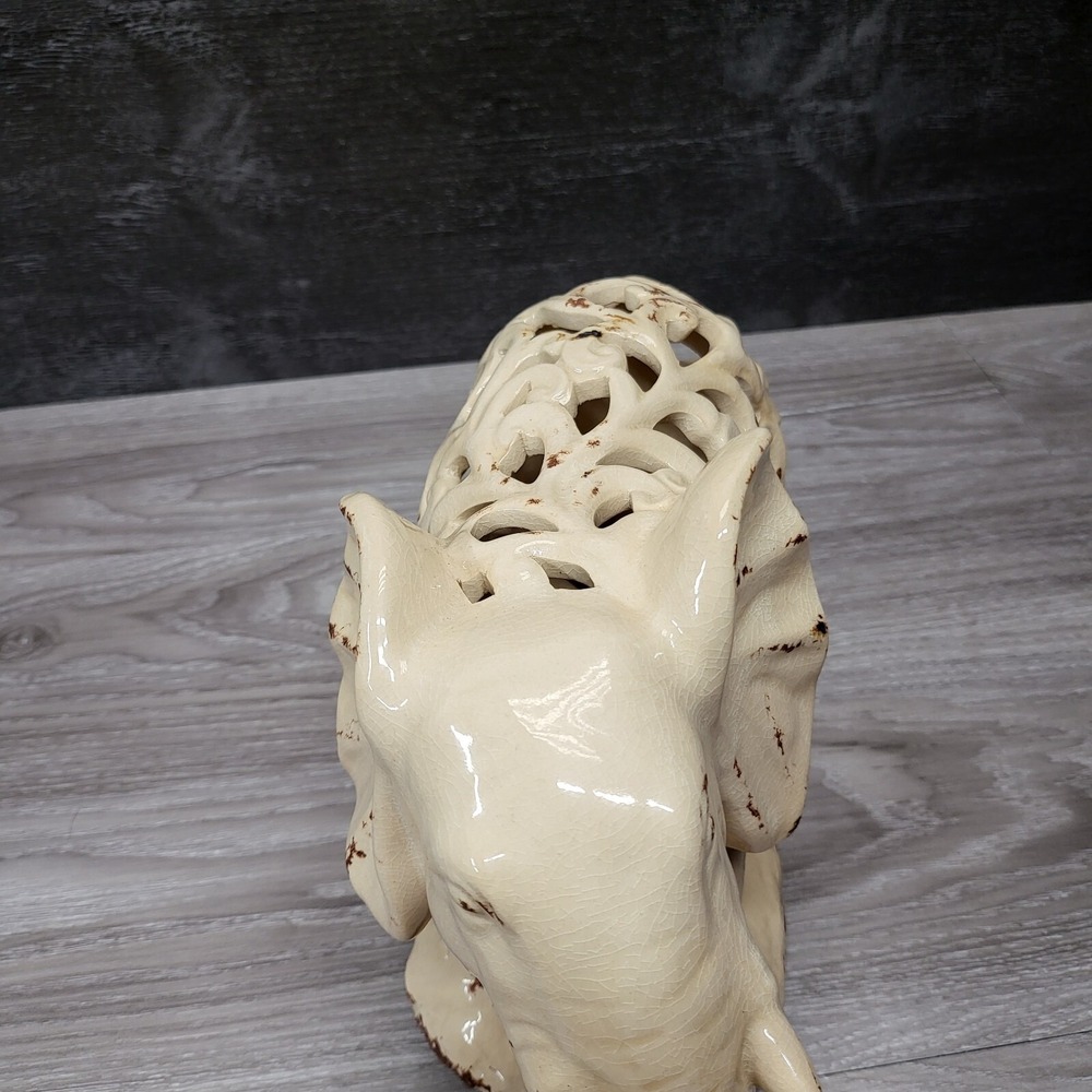 Elephant Statue Home Decor Ceramic Absolutely Beautiful 😍 - Picture 8 of 8